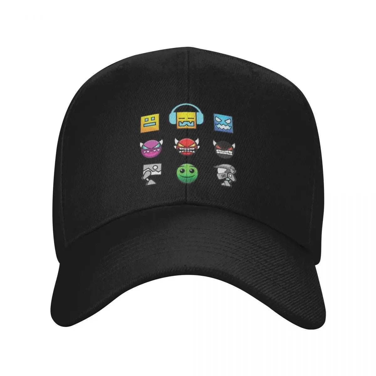Geometry Dash Baseball Cap Unique hats tactical cap Golf Cap Ladies Men's