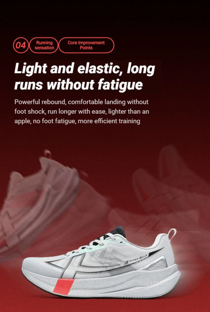 Xtep 2000km 5.0 Shoes Sneakers for Men Cushion Durable Professional Combat Universal Jogging Running Shoes 874119110023