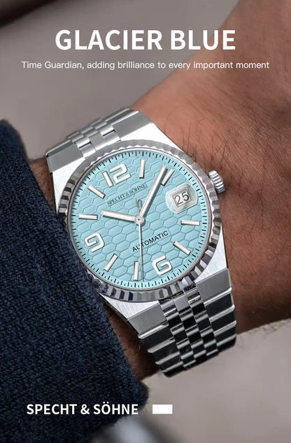 2025 Specht & Söhne Men's Automatic Mechanical Watch Japan Miyota 8215 Movt Stainless Steel Sapphire Crystal Watch reloj hombre