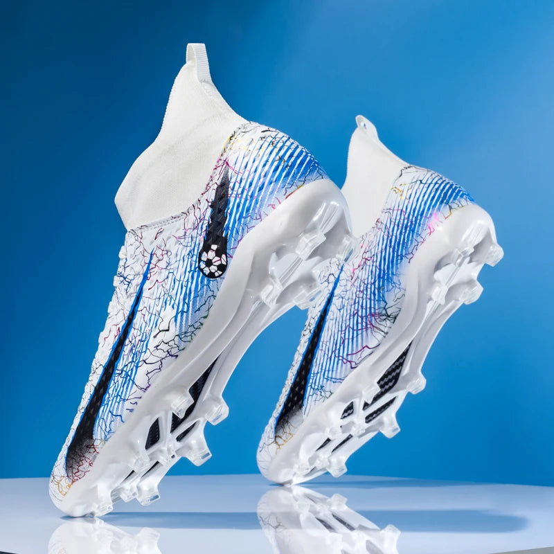 Men's Soccer Shoes Kids Football Boots Women Professional Soccer Cleats Antiskid Chaussure TF/FG Outdoor Athletic Football Shoes