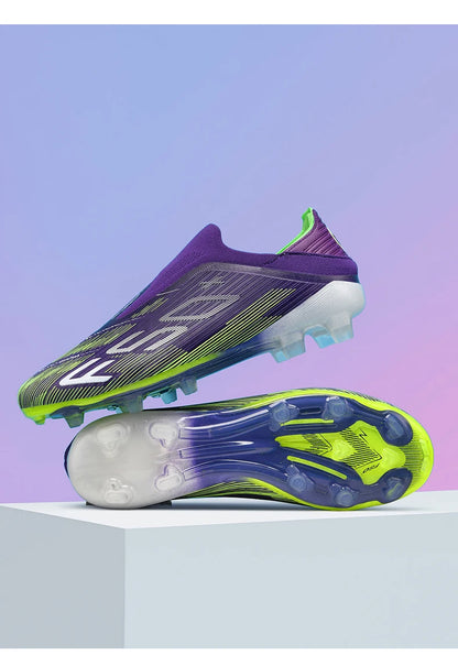 New Men's Soccer Shoes Futsal Football Boots Sneakers Match Grass Cleats High-Quality Non-Slip Indoor Hot-Selling High-Top Outdoor