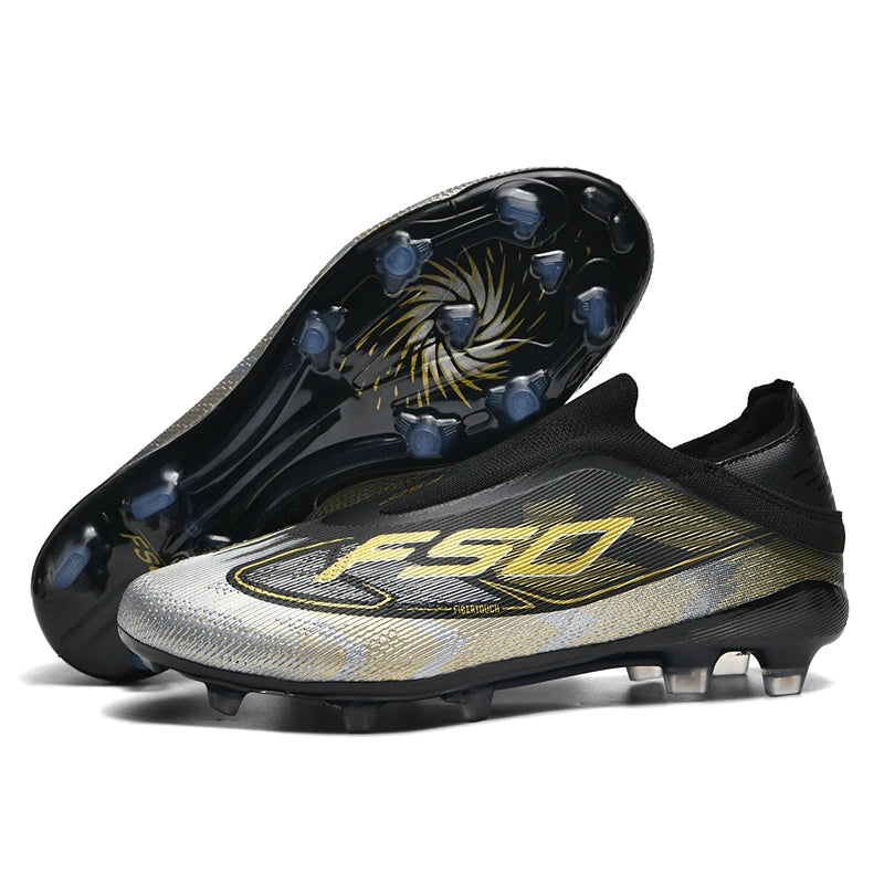 Men's New Indoor TF Football Boots High Quality Training Original Male Breathable Non-Slip Soccer Shoes Turf Futsal Football Shoes