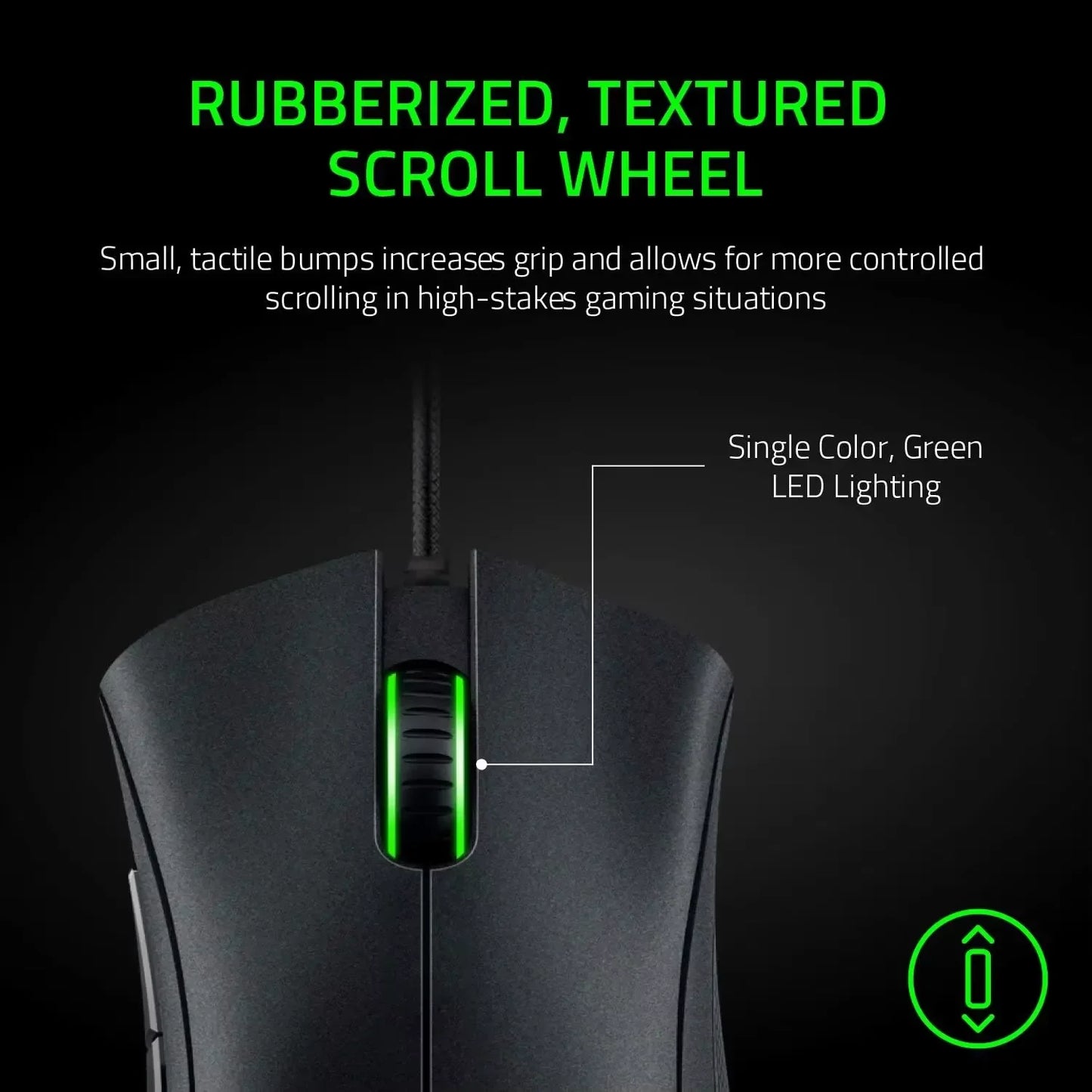 Oryginalna przewodowa mysz gamingowa Razer z sensorem optycznym 6400 DPI do laptopa, optyczna mysz Light Speed