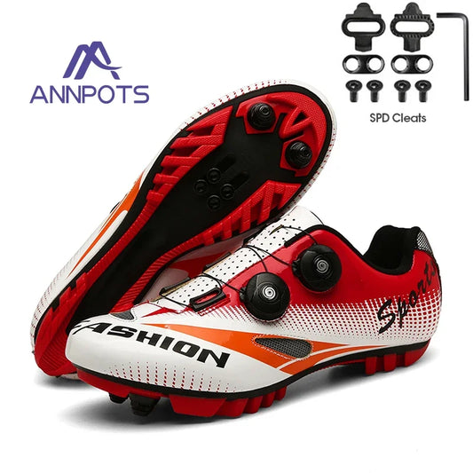2023 New Road Bicycle Shoes Men Cycling Sneaker Mtb Clits Route Cleat Dirt Bike Speed Flat Sports Racing Women Spd Pedal Shoes