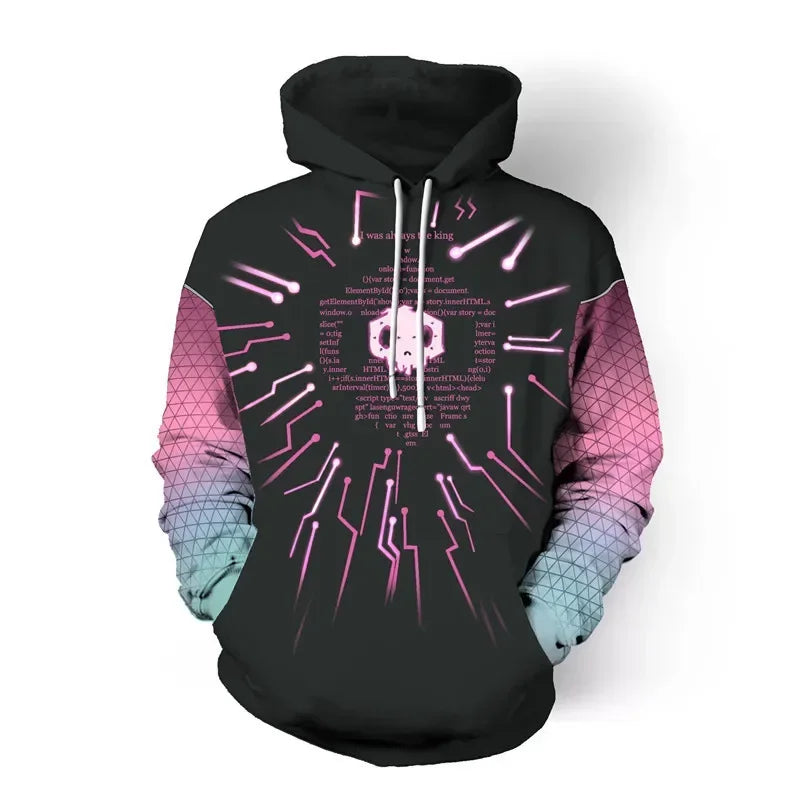 Anime Game Hoodie Sweatshirt 3D Printing Overwatch D.Va DJ Cosplay Costume Women Men Couple Hooded Jacket Top Clothing