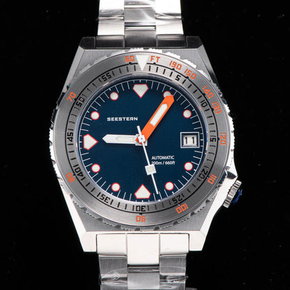 SEESTERN SUB600T V3 Mens Watch Automatic Diving Sapphire Wristwatch NH35 Movement Ceramic Bezel Luminous Date Jubilee Waterproof