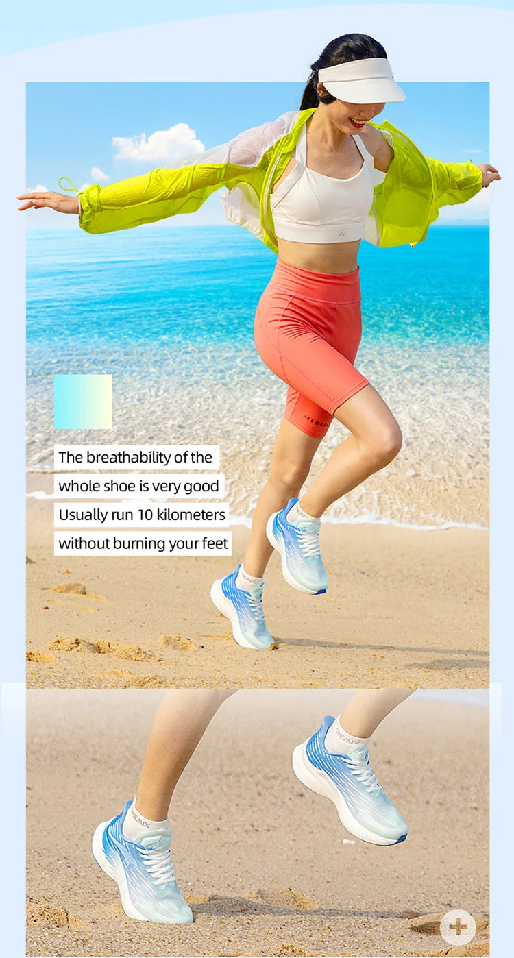 Onemix Wind Wings : chaussures de course respirantes pour hommes, marathon, sport et loisirs ; chaussures de sport légères pour femmes ; corde à sauter d'extérieur pour hommes