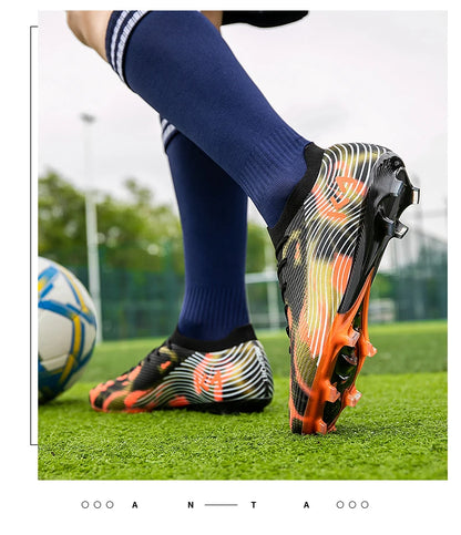 Men Professional Football Boots Resistant Comfortable Training Male Soccer Shoes Ultralight Top Quality Match Football Shoes