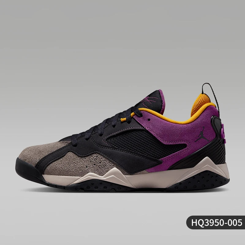 Sapatilhas de basquetebol Nike JORDAN genuínas para homem, de cano baixo, com amortecimento de impacto e painéis contrastantes, HQ3950-005