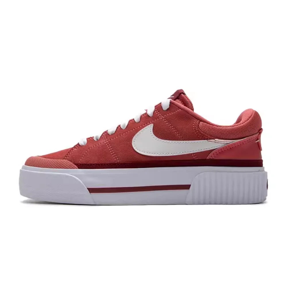 Nike Court Legacy: suela con diseño para aumentar la altura, amortiguación cómoda y antideslizante, zapatillas deportivas duraderas FZ2606-100