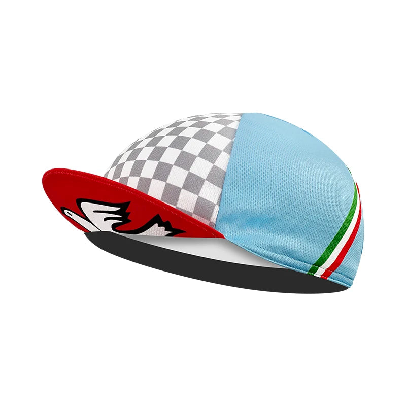 Polyester Quick Dry Cycling Men's Caps Road Bike Sports  Universal Size Summer Cool Cartoon Print