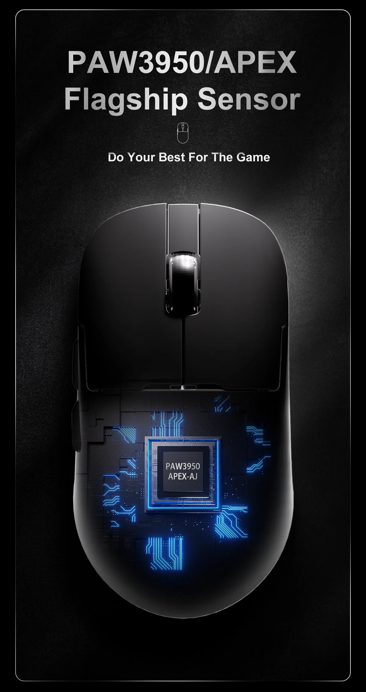 Bezdrôtová herná myš AJAZZ AJ159 APEX/AJ159PRO s RGB magnetickou nabíjacou základňou, ľahká herná myš AJ159P pre PC a notebook