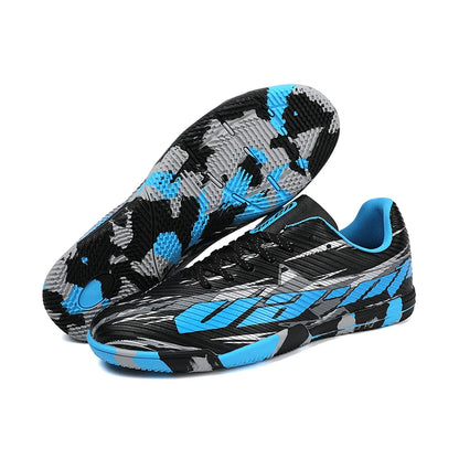Nouvelles chaussures de football pour hommes, baskets de match, chaussures de soccer antidérapantes, chaussures de sport pour terrain gazonné, chaussures d'entraînement professionnelles, ultra-légères, unisexes.