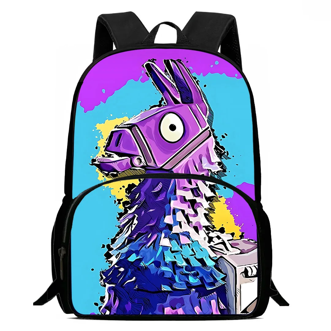 Zaino per bambini Classic Game FortniteS, per ragazzi e ragazze, regalo di compleanno per studenti, borsa scuola per bambini, grande capacità, zaino da campeggio resistente