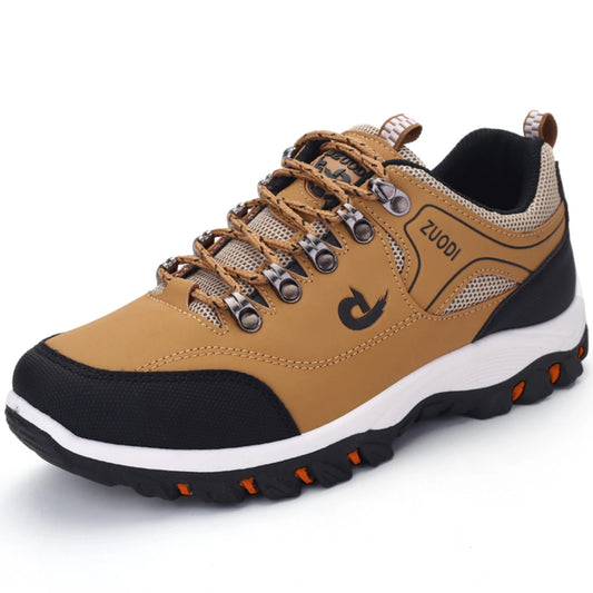 Zapatillas de senderismo para hombre nuevas, transpirables, ultraligeras y antideslizantes, para deportes al aire libre, camping y running