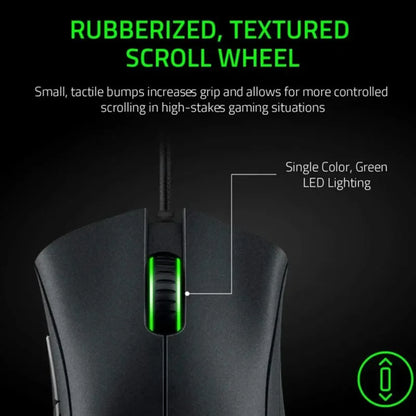 Razer DeathAdder Essential kabelgebundene Gaming-Maus / kabelgebundene Maus 6400DPI 5 unabhängige Tasten für Laptop PC Gamer