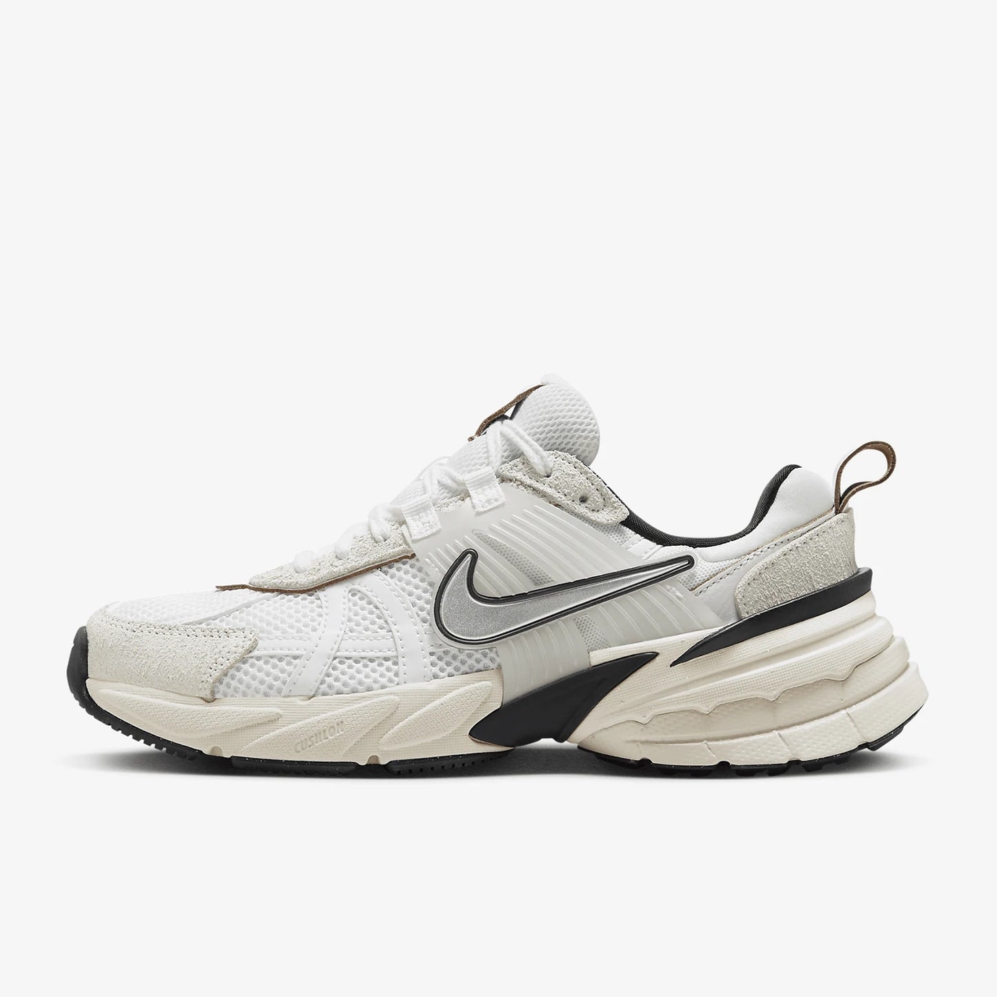 Nike genuine V2K Run Men's and Women's Breathable Cushioned Retro Running Shoes FN6703-100
