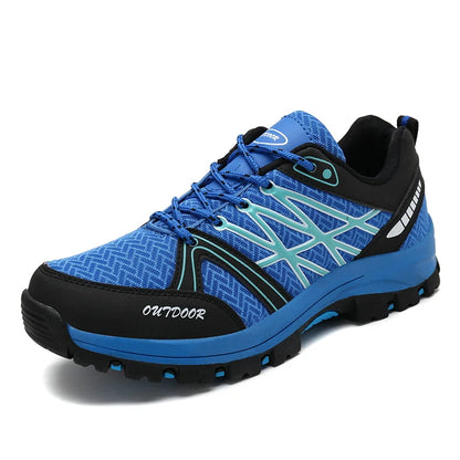 Scarpe da trekking da uomo Brand in mesh traspirante, scarpe da viaggio outdoor impermeabili per caccia e pesca, scarpe sportive da montagna, fuoristrada e riding
