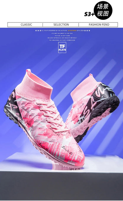 34–46 dydžio vyriški FG/TF futbolo bateliai, futsalo, profesionalūs, unisex, vaikų futbolo bateliai, treniruočių, lauko, berniukų futbolo bateliai, sportiniai bateliai