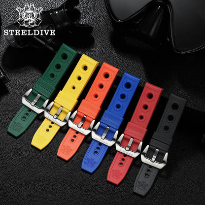 STEELDIVE SD1957 Steel Bracelet 42MM Vintage Ceramic Bezel 200M NH35 Luminous Sapphire Glass Automatic Men Dive Watch