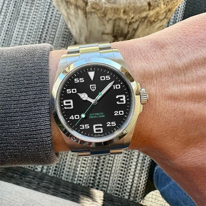 PAGANI DESIGN Top Brand Watch For Men 20bar Waterproof Mechanical Watches Classic Luxury Sapphire Glass Automatic Men Wristwatch