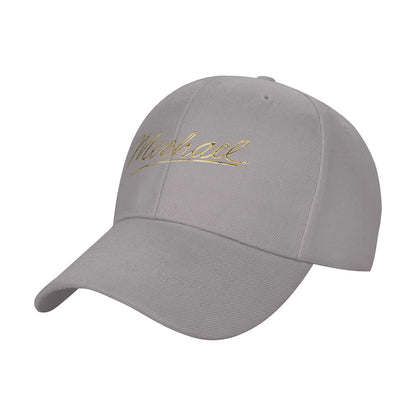 Michael Biopic Logo Sun Baseball Cap Michael Jackson Summer Casual Hip Hop Hats For Men Adult Hunting Camping Baseball Caps