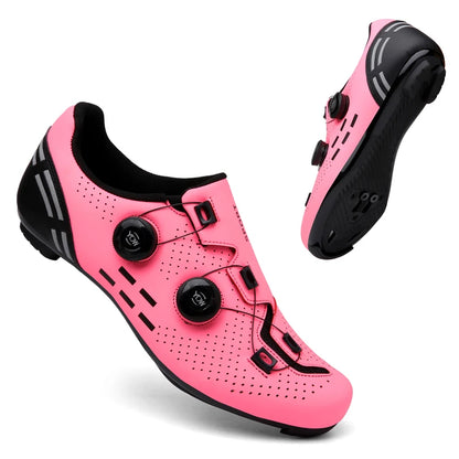 Hochwertige Fahrradschuhe für Herren, SPD, selbstverriegelnd, Rennrad-Sportschuhe, MTB-Mountainbike-Schuhe für Damen, rutschfeste Fahrradschuhe 36-47