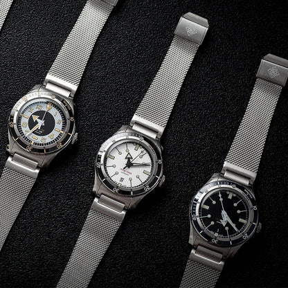 IX&DAO IPOSE Watch 5303 ETA-2824 Movement Automatic Mechanical GMT Sport Retro Diving Casual Dress 200m Waterproof Men Watches
