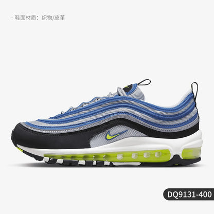 Nike genuine AIR MAX 97 women's wear-resistant low top cushioned running shoes DQ9131-400