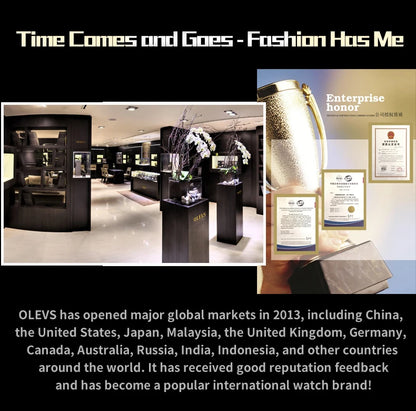 OLEVS 9988 Quartz Watch for Men Waterproof Anti-scratch Auto Date Diving Wristwatch Men Original Brand Luxury Diamond Man Watch