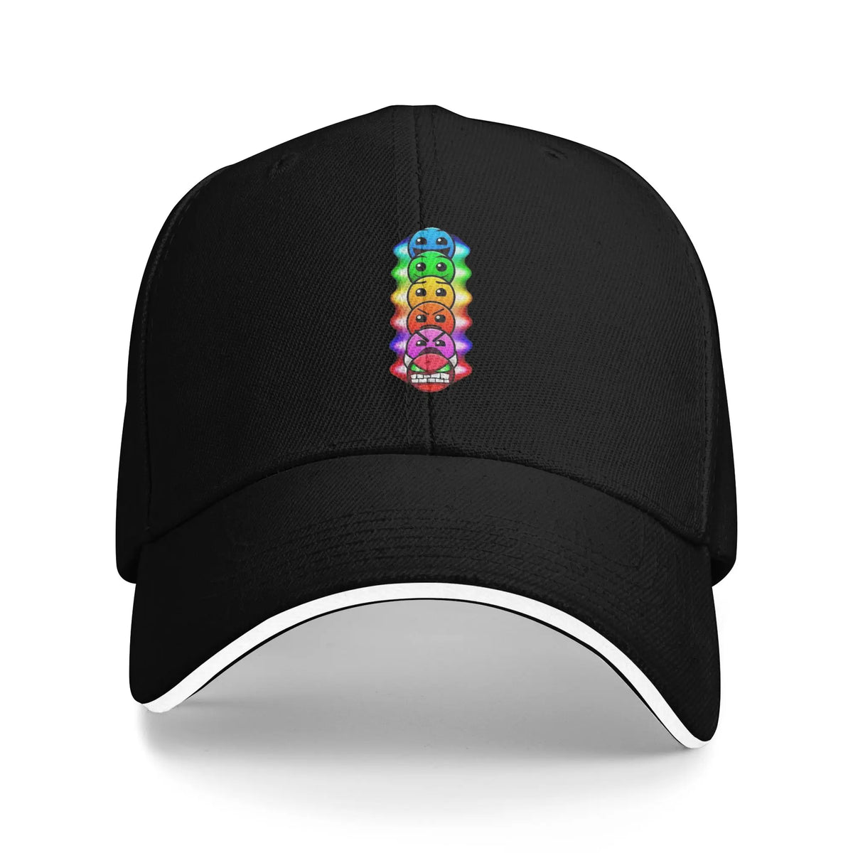 Geometria Kocka Gaming Dash Baseballová čiapka Hip Hop Sandwichové čiapky Unisex Nastaviteľná čiapka typu „dad hat“ Šport