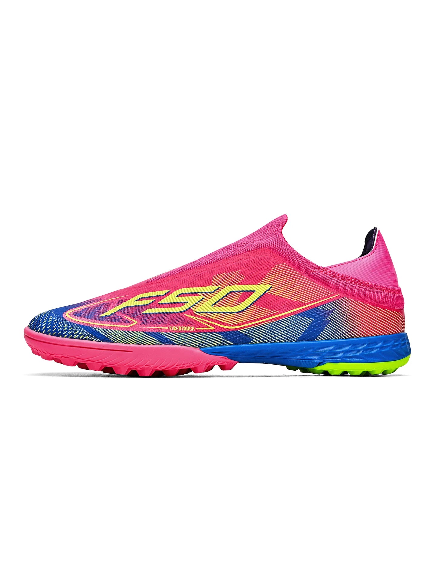 TF Soccer Shoes For Kids Youth PU Fabric Upper Rubber Sole Wear-resistant Non-slip Training Football Boots