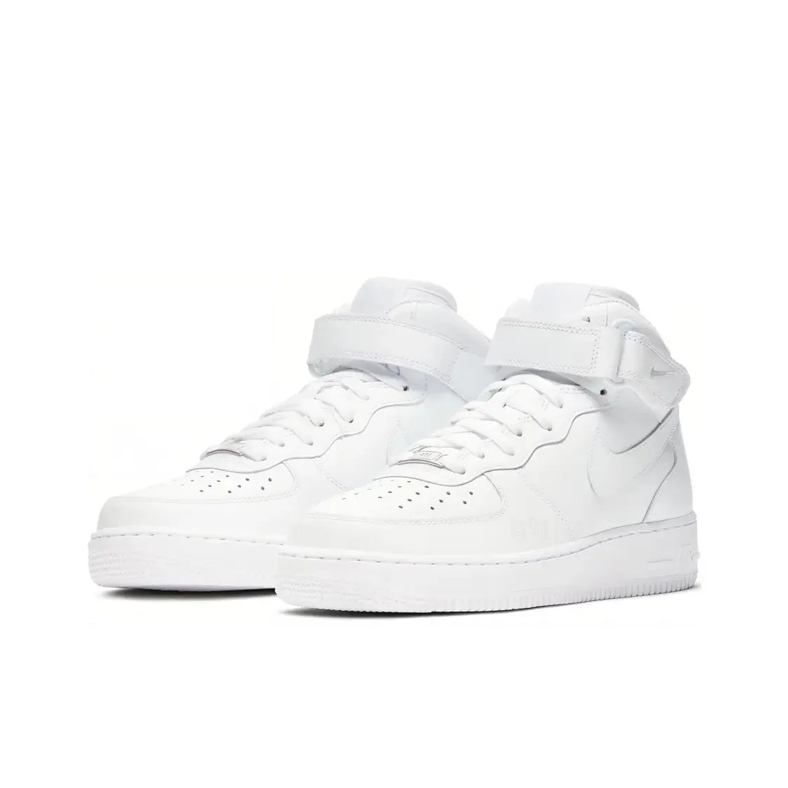 Nike Air Force 1 Stylish and Versatile Unisex Mid-Top Skate Shoes Slip-Resistant and Durable Casual Shoes FN4274-100