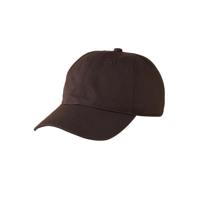 Custom Logo Cotton Soft Top Baseball Cap For Women Men Classics Simple Adjustable Dad Hat Outdoor Sport Dad Hats Wholsale