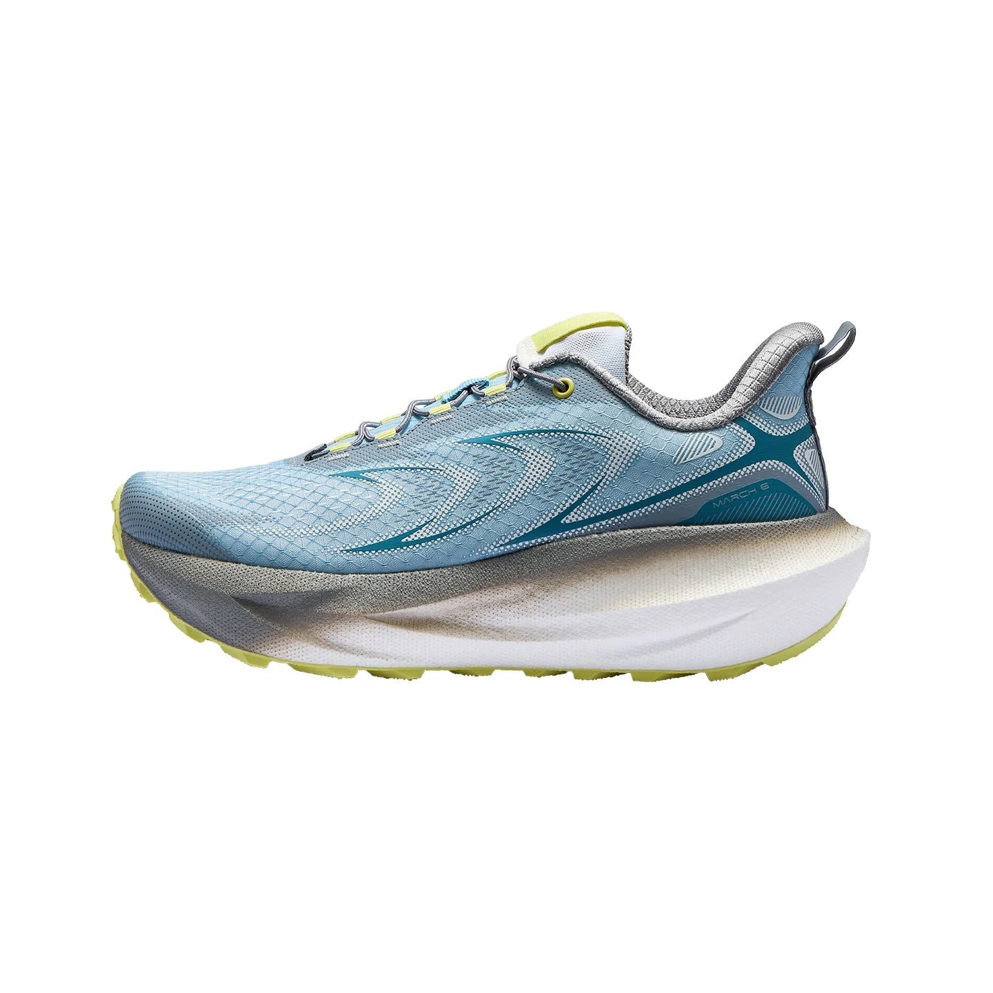 BMAI Outdoor Men's Sports Shoes Breathable Men Sneakers Lightweight Mountain Running Shoes for Men Cushion Trail Jogging Sneakers