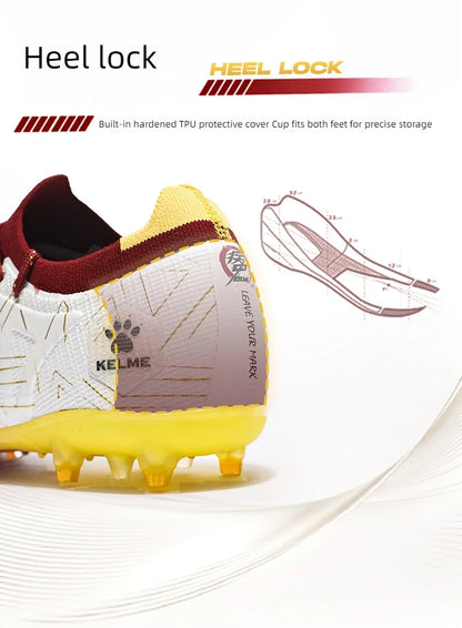 KELME Fotbalové kopačky pro dospělé Pánské Disease Electric 3.0 Krátké hroty Fotbalové boty Dětské MG Professional Zápasové tréninkové boty