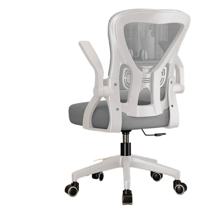 Ergonomická počítačová židle pro domácí kancelář, pohodlné polohovací sedadlo do studentského pokoje pro dlouhé sezení