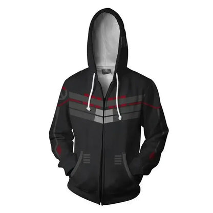 Anime Game Hoodie Sweatshirt 3D Printing Overwatch D.Va DJ Cosplay Costume Women Men Couple Hooded Jacket Top Clothing