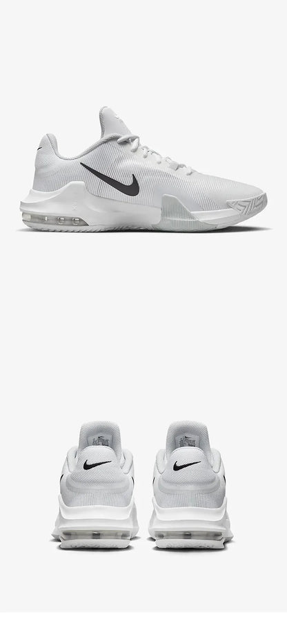 Offizielle Original Nike Air Max Impact 4 Herren-Basketballschuhe mit Dämpfung DM1124-100