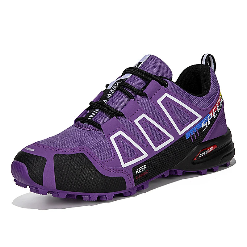 Women's Waterproof Hiking Shoes Outdoor Sports Shoes Women's Walking Travel Sports Shoes Bicycle Sports Shoes Running Sports Sho