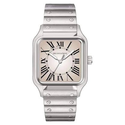 2025 New 34MM Specht & Söhne Quartz Watches Japan VH31 Movt Sapphire Blue Color Ultrathin Stainless Steel Relogio Masculino