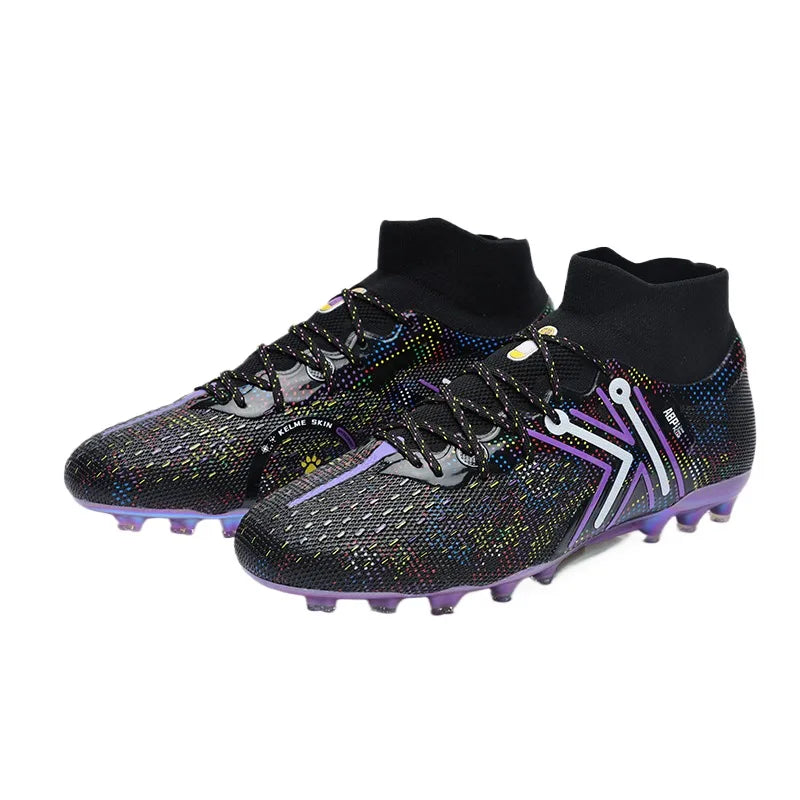 Kelme chaussures de Football Mg montantes pour hommes chaussures d'entraînement de compétition d'herbe artificielle naturelle chaussures de Football antidérapantes professionnelles