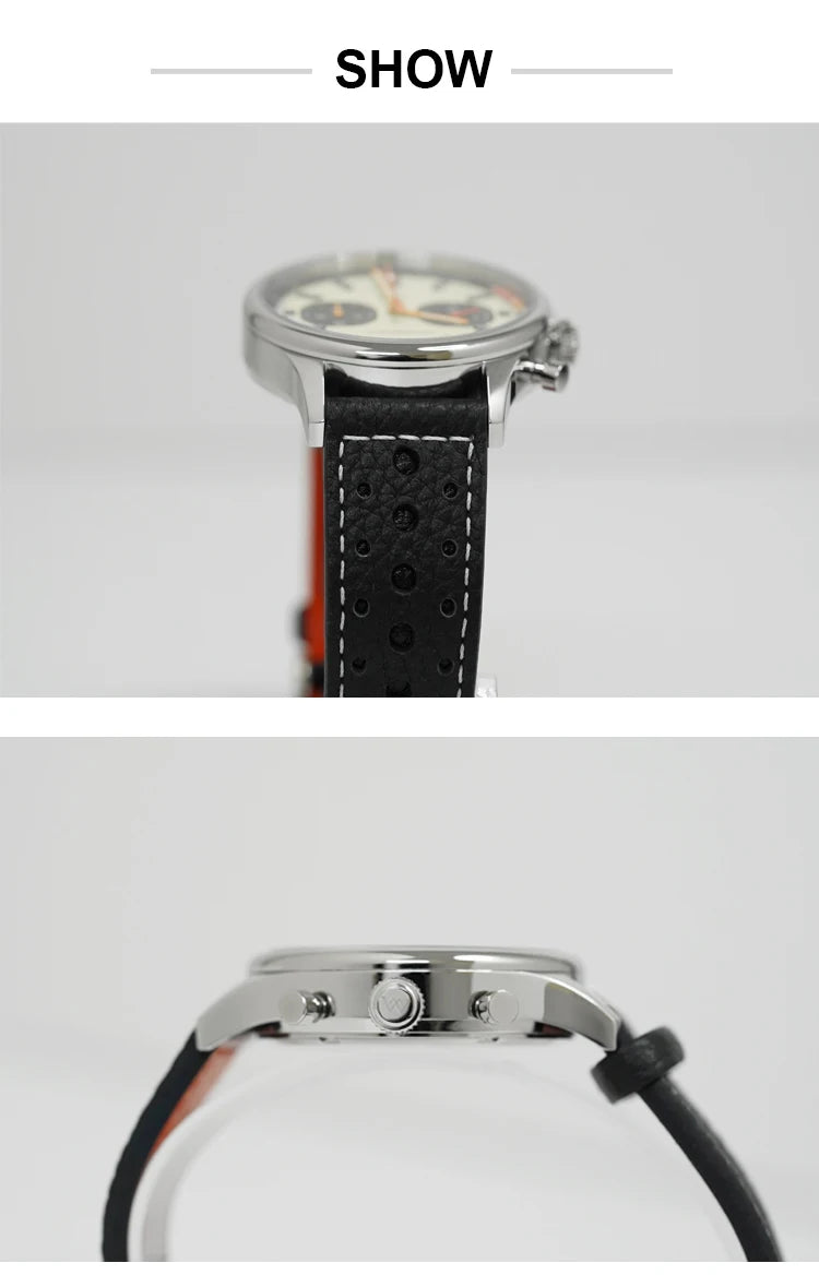 WM Watch VK64 Quartz Watch Waterproof Classic Casual Business Men's Watch Welly Merck Watch WM247M