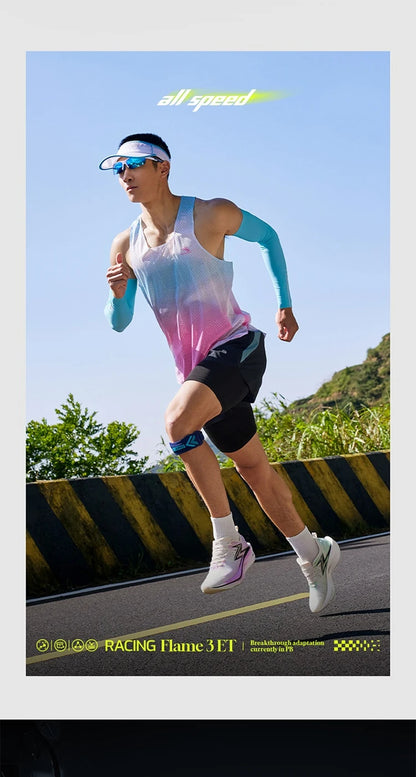 361 Degrees Flame 3.0 ET Men Running Shoes Racing Marathon Breathable Comfort Stable Rebound Jogging Male Sneakers 672612245F