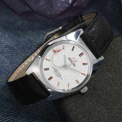 Shanghai 36MM Hand-Wind Mechanical Watch 7120 Waterproof china Watch for Men wholesale