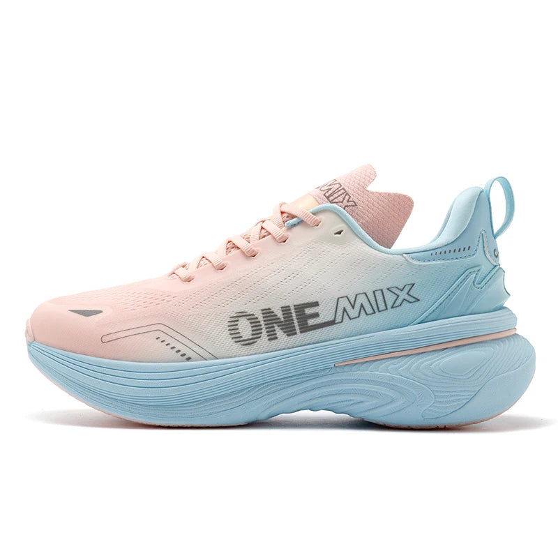 Chaussures de jogging ONEMIX Bumper Max : baskets unisexes légères, résistantes à l'usure, tendance, pour la course à pied et le fitness