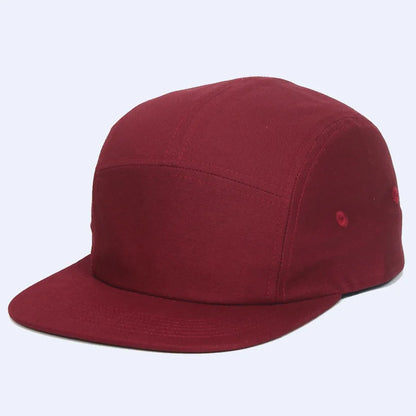 Summer Cotton 5 Panel Big Size Baseball Caps Oversize 62cm Flat Top Sports Snapback Cap Hip Hop Skateboard Hat Custom Wholesale