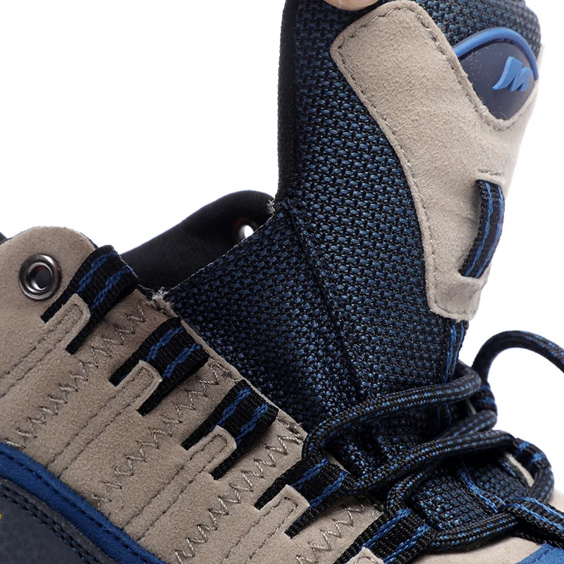Outdoor-Liebhaber-Trekkingschuhe für Herren, wasserdichte Wanderschuhe, Bergstiefel aus echtem Leder, Woodland-Jagd- und taktische Schuhe