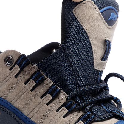 Outdoor-Liebhaber-Trekkingschuhe für Herren, wasserdichte Wanderschuhe, Bergstiefel aus echtem Leder, Woodland-Jagd- und taktische Schuhe