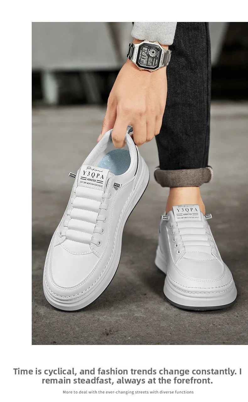 Mocasines slip-on deportivos de verano para hombre, estilo casual, ideales para conducir, versátiles, cómodos, transpirables y resistentes al desgaste, en cuero -..